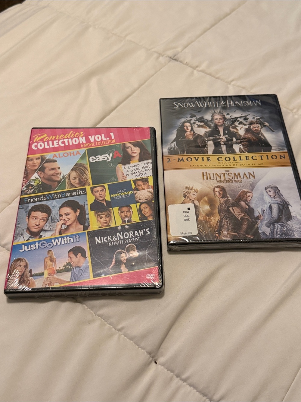 Comedy & Fantasy DVD Bundle -Romedies Vol. 1 & Snow White & The Huntsman